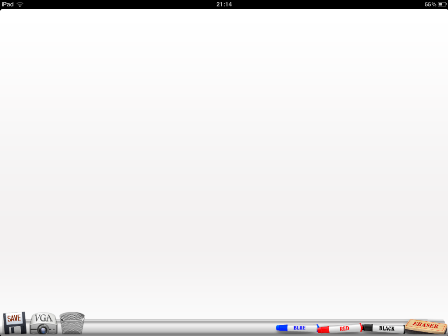 iPad2のホワイトボードappの写真