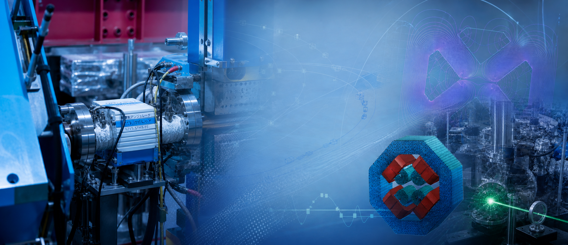Accelerator laboratory and magnet design header image