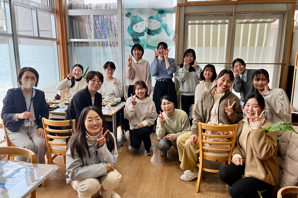 3/3-13「デジタル田園健康特区」吉備中央町で高齢者の方々へ、岡山市で子育て広場を利用されている親子の方々へ、公衆衛生看護学活動論Ⅲの一環として健康教育を実施させて頂きました。