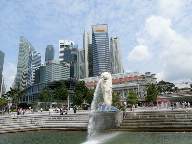 シンガポールのマーライオン