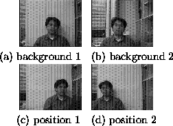 \begin{figure}\begin{center}
\psfig{file=ws120.0.ps,width=20mm}\hspace*{2mm}
\ps...
...th=20mm}\\
(c) position 1 \hspace*{1mm}
(d) position 2
\end{center}\end{figure}