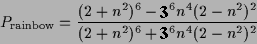 rainbow
equation