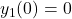 y_1(0)=0